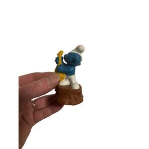 CLEARANCE [Vintage] Music Smurf Pencil Sharpener